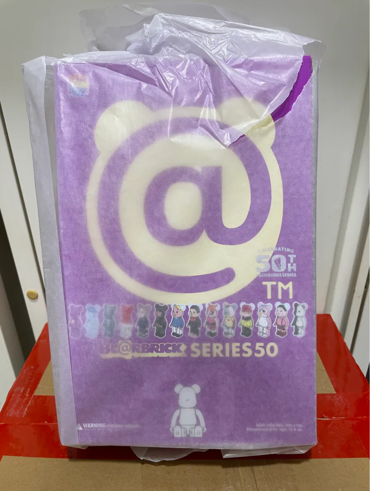 BEARBRICK 100% SERIES 50 ORIGINAL BOX OF 24 PIECES 原盒24個