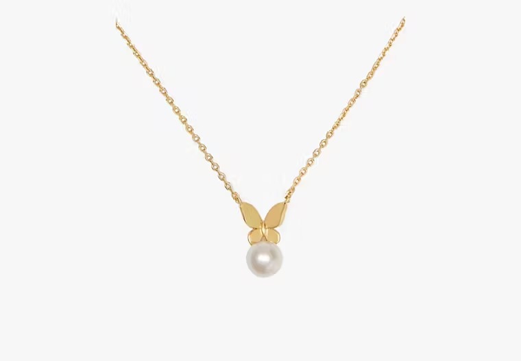 【預購】Kate Spade G0827101 Flutter Butterfly Pendant