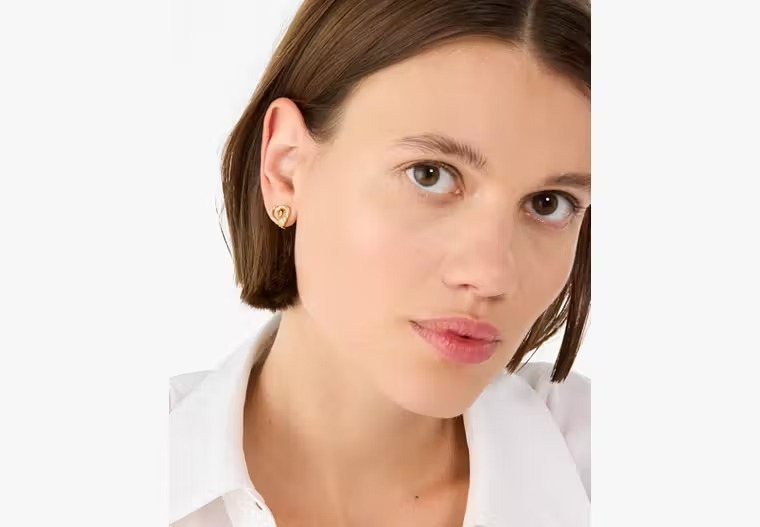 【預購】Kate Spade G0827104 Snake Heart Studs