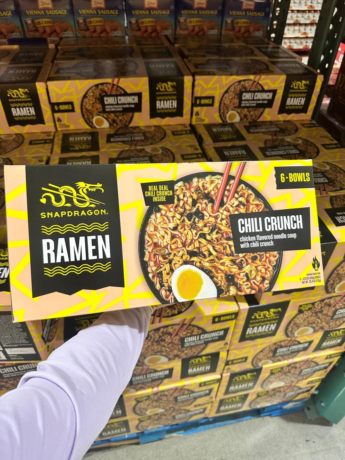 【預購】SNAPDRAGON RAMEN G082723 辣椒香脆拉麵(6個裝)