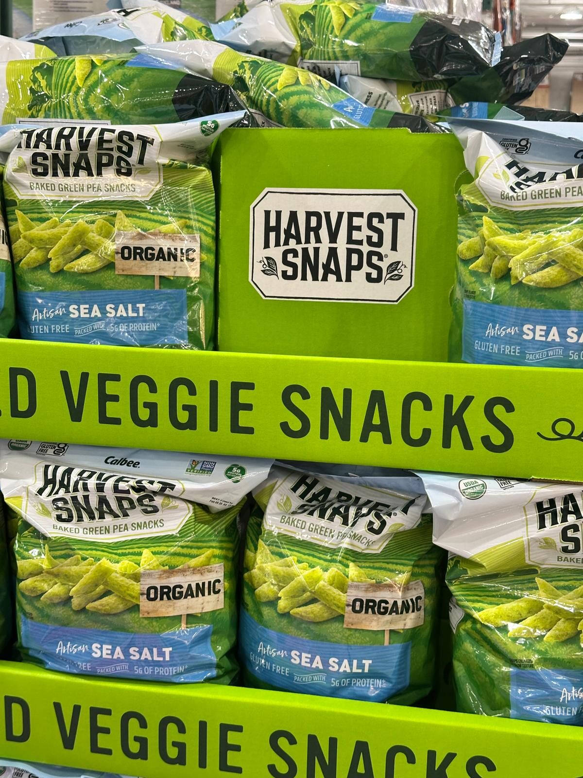 【預購】Calbee Harvest Snaps G082726 有機豌豆脆條567g