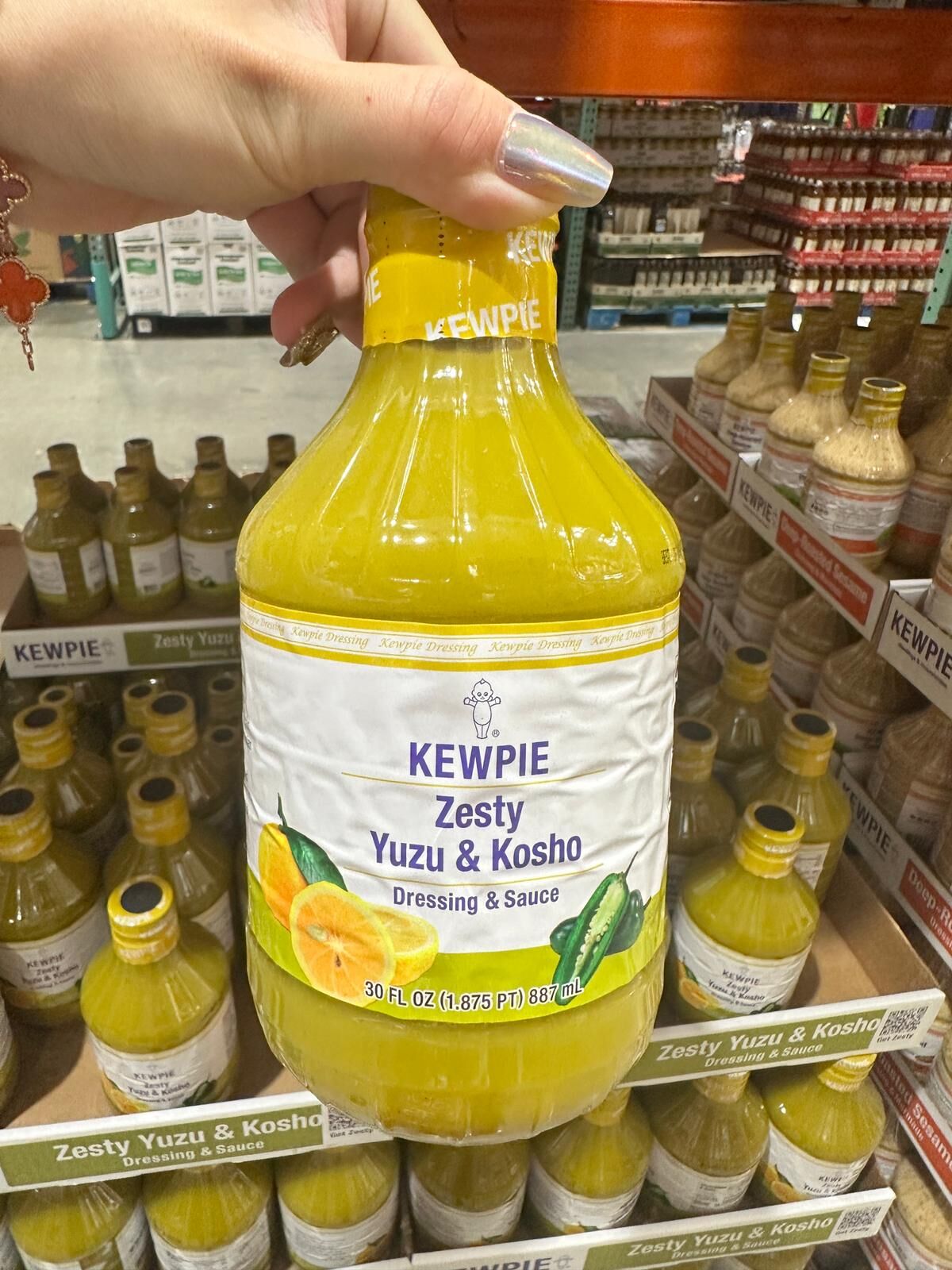 【預購】Kewpie G082727 丘比柚子胡椒醬汁887ML