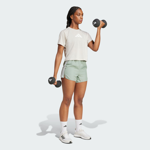 Adidas 3s Short High R JN6873 女 短褲 運動短褲 休閒短褲 綠 亞版