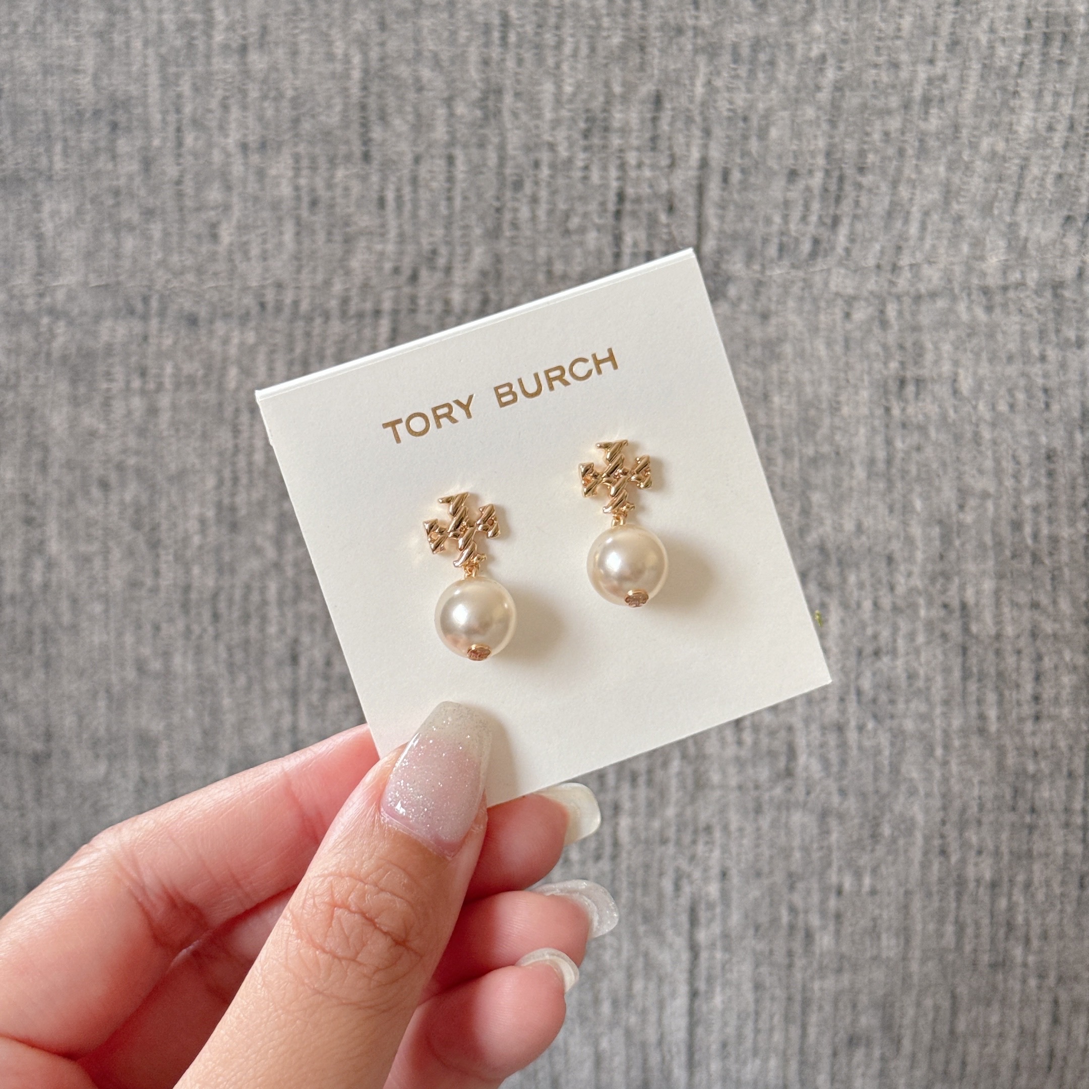 ［美國現貨］Tory Burch Peal Drop Earrings
