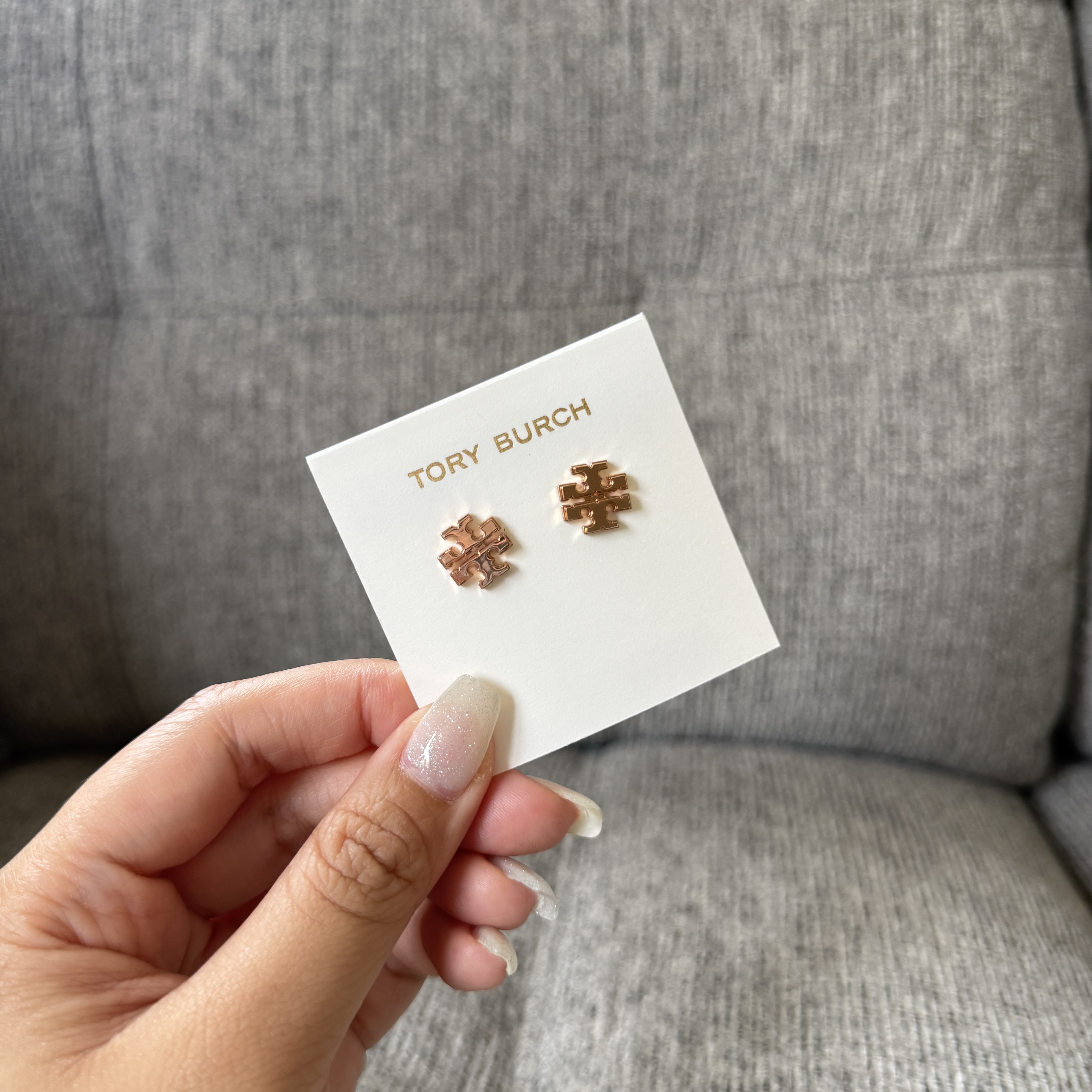 ［美國現貨］Tory Burch Logo Earrings