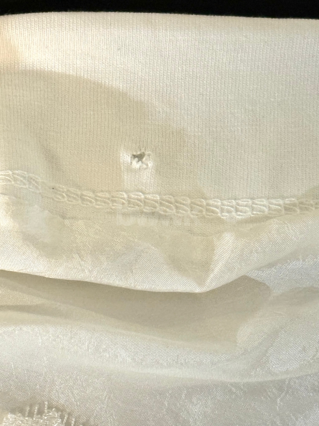 【瑕疵】蕾絲鑲邊長版短踢