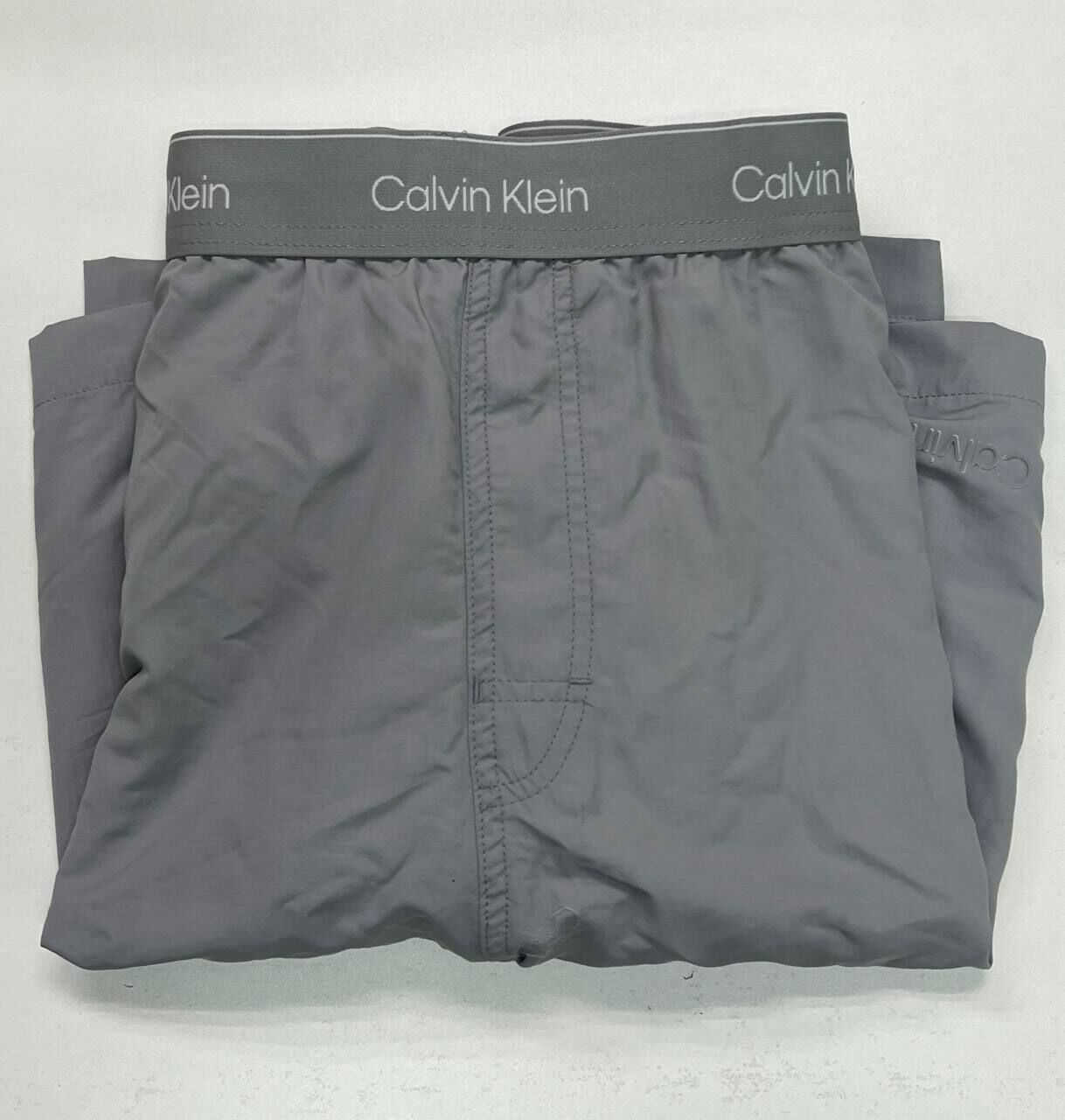[S] CALVIN KLEIN GREY SHORTS, A34M396416-N61004020 (SCK788)