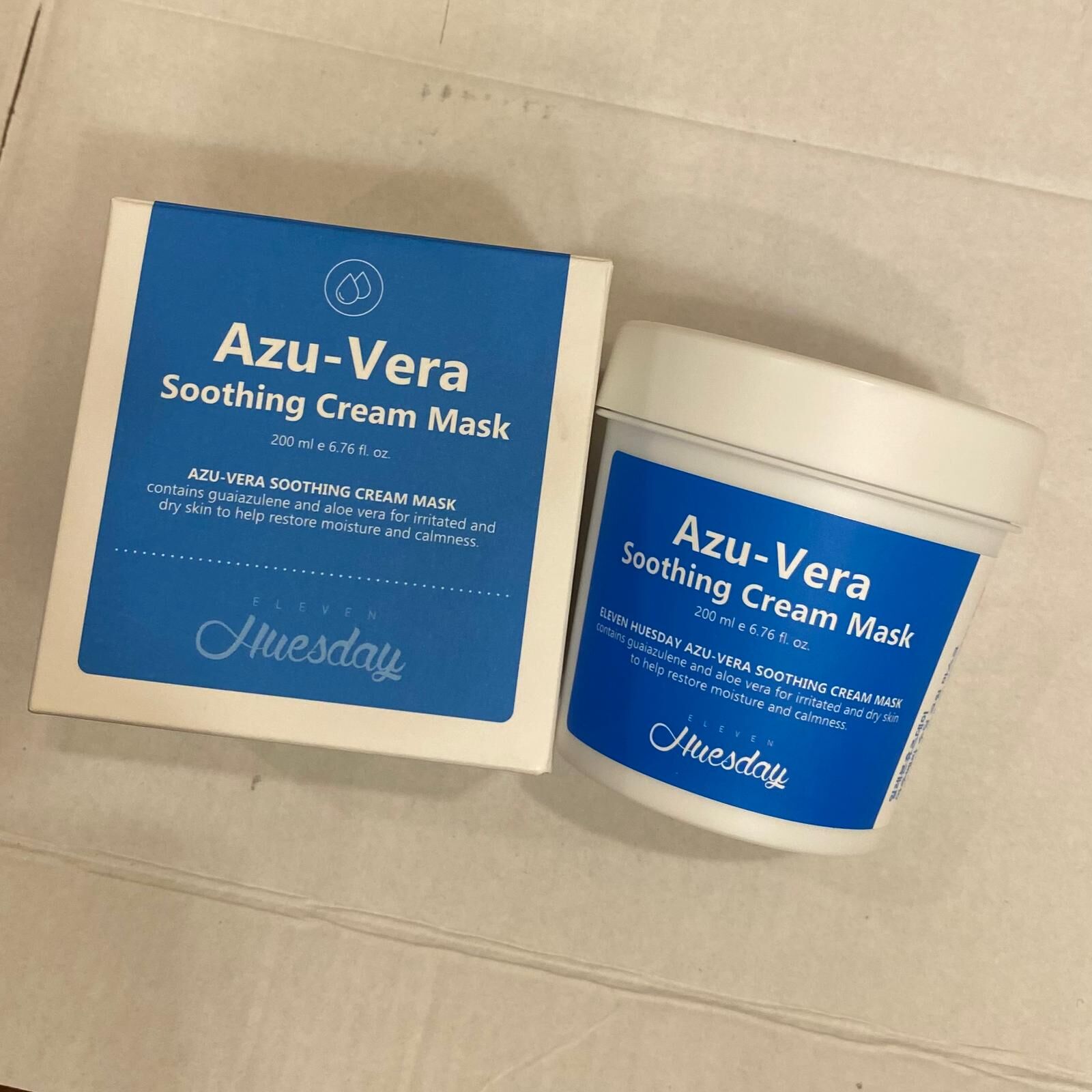 關鍵字SL23 Huesday Soothing cream mask 200ml