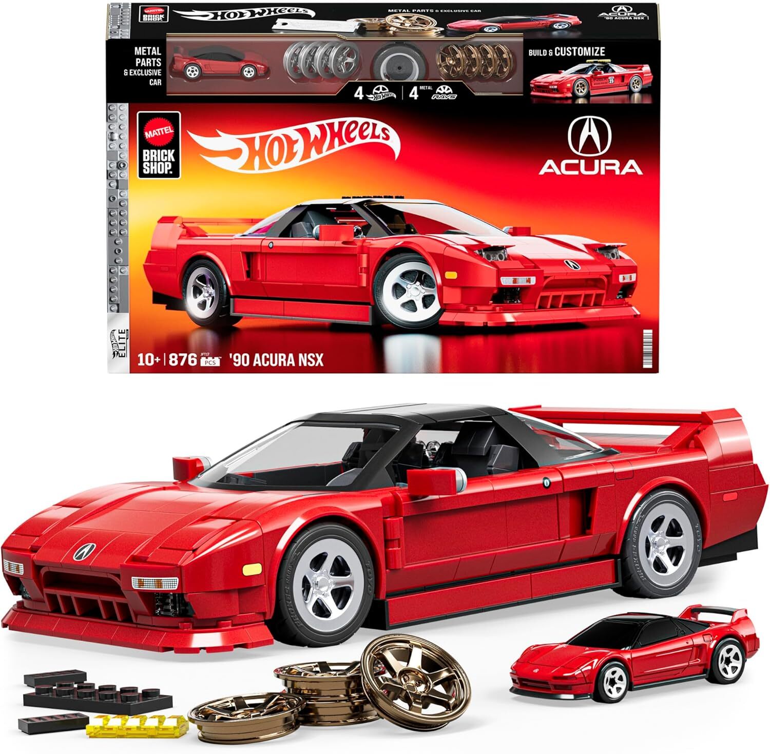 美高積木風火輪系列-Acura NSX