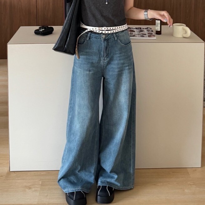高個基礎款!日常牛仔直筒褲