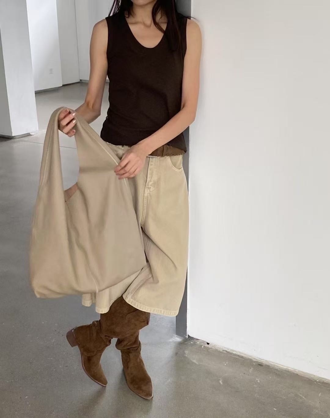 6507 簡約設計極修飾背心