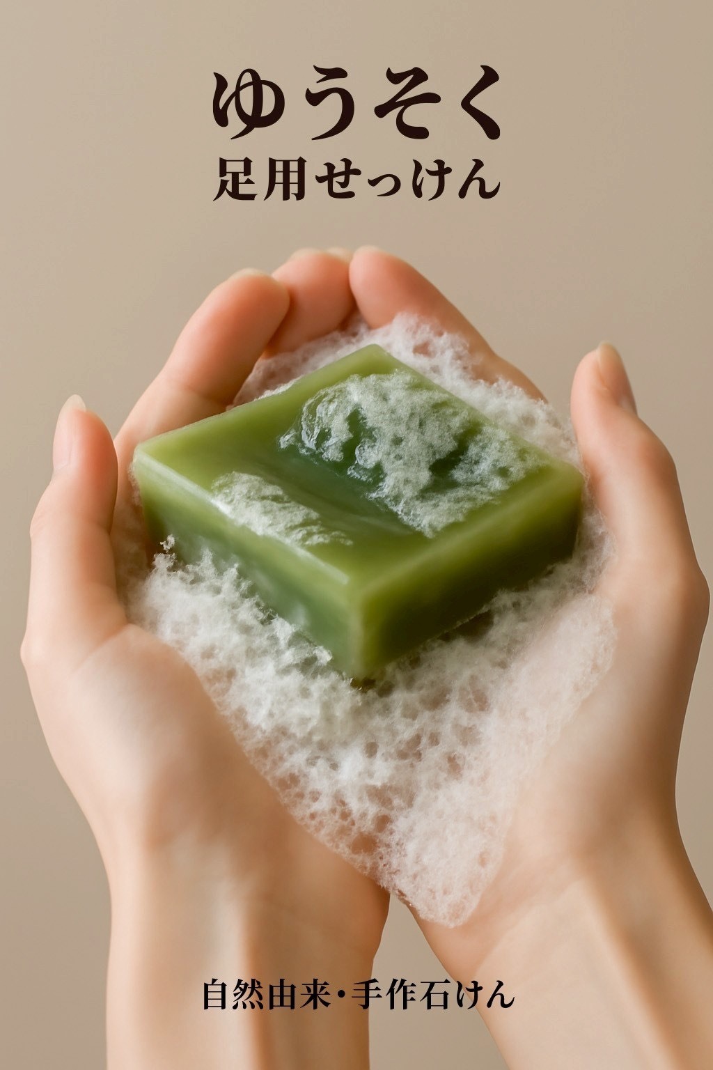 (預購商品 9/5收單) 鬼月轉運守護氣場必備 👣 台灣限定．日本獨家技術 艾草加持 好眠足部專用皂三入組