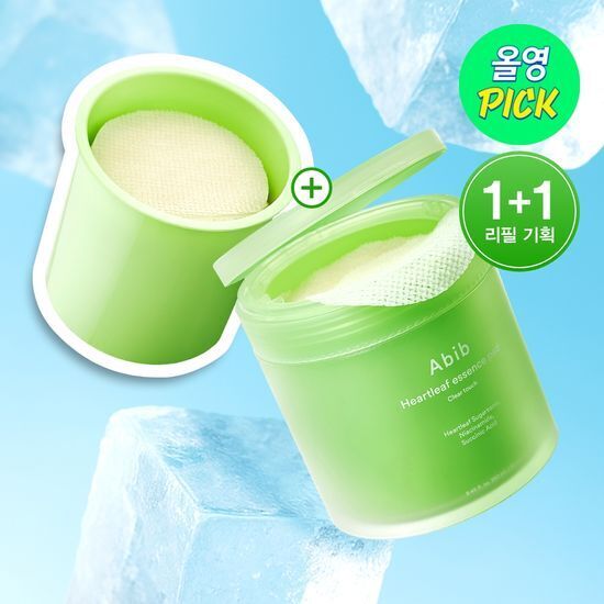 Abib Heartleaf Essence Pad 70片裝 (+70片補充裝)