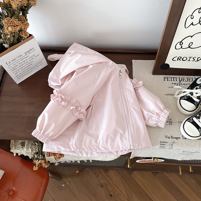 糖霜泡泡袖 防風外套