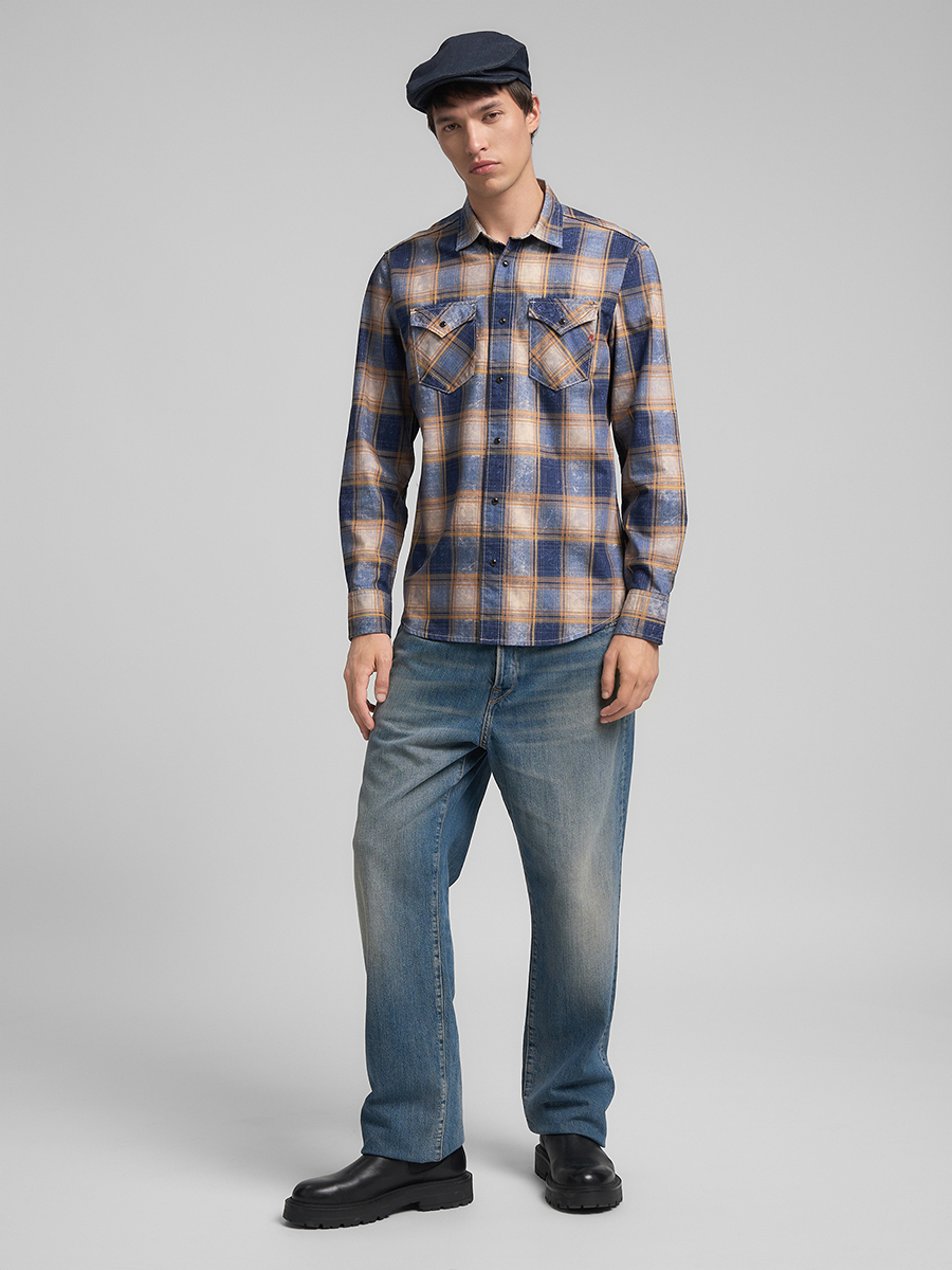 BWAII 寬鬆丹寧牛仔褲