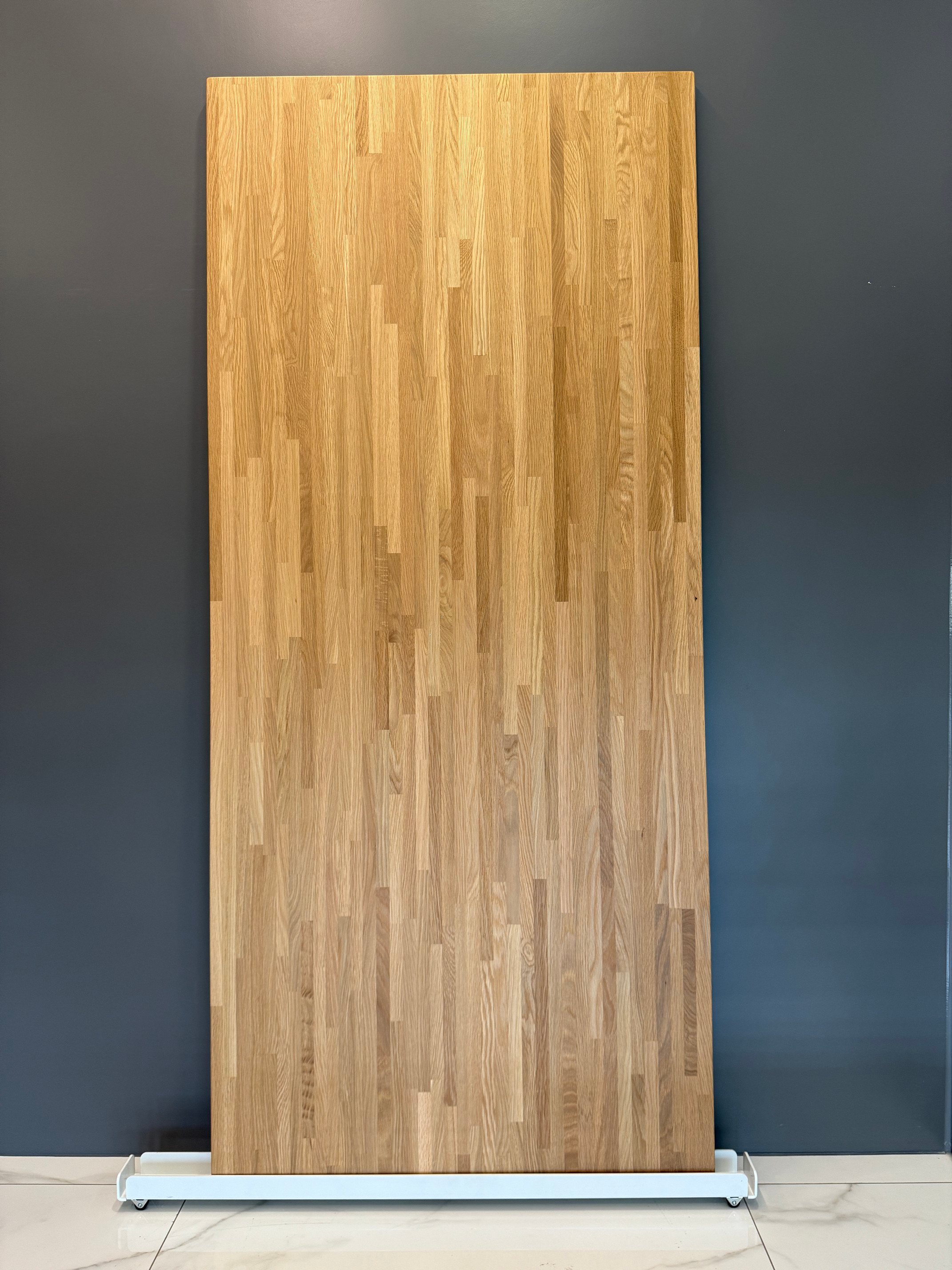 白橡木脂接 180x80x2.7 正面
