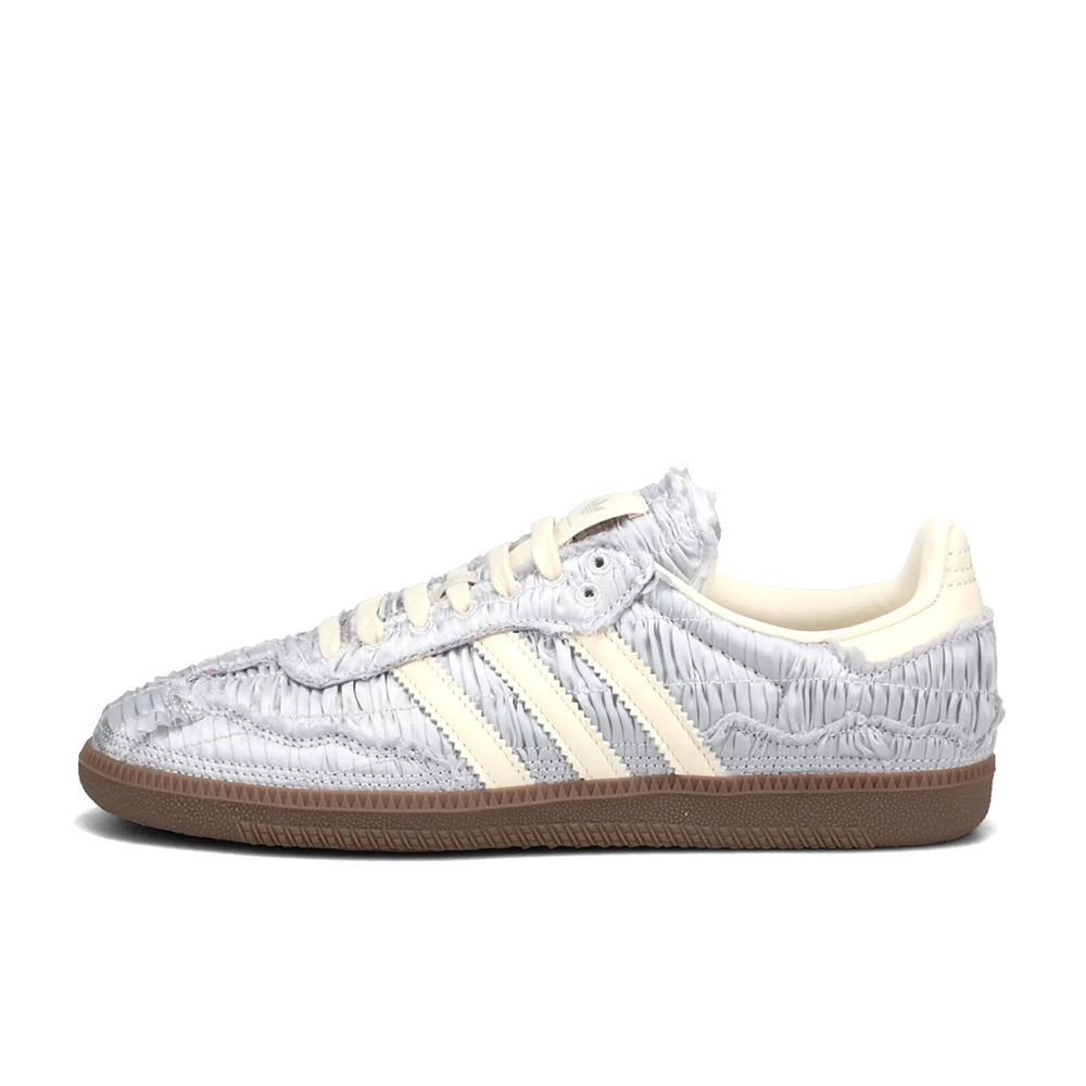 Caroline Hu x Adidas Samba OG Satin Silver Metallic 緞面銀 JP9283