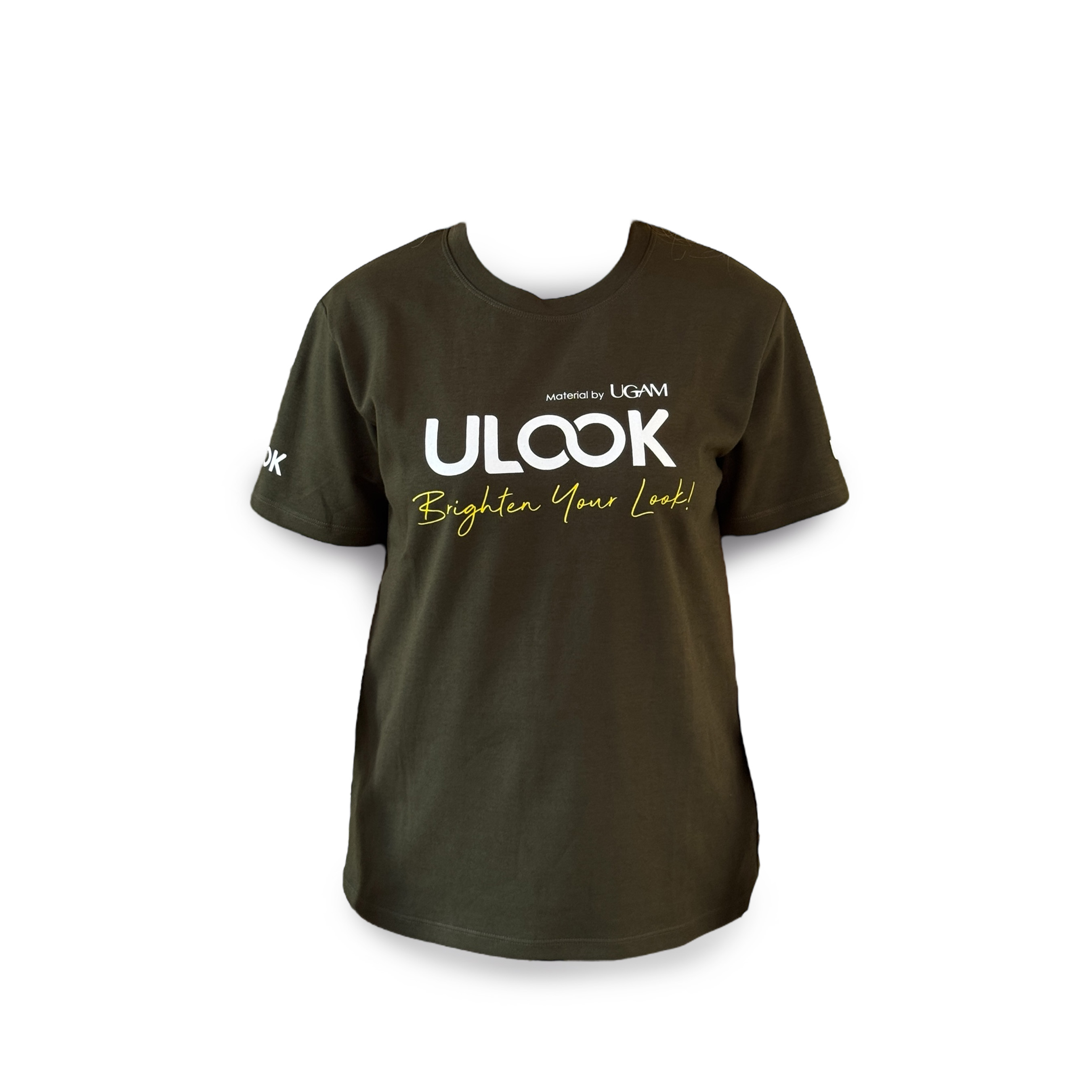 品牌空氣機能短T｜森林綠