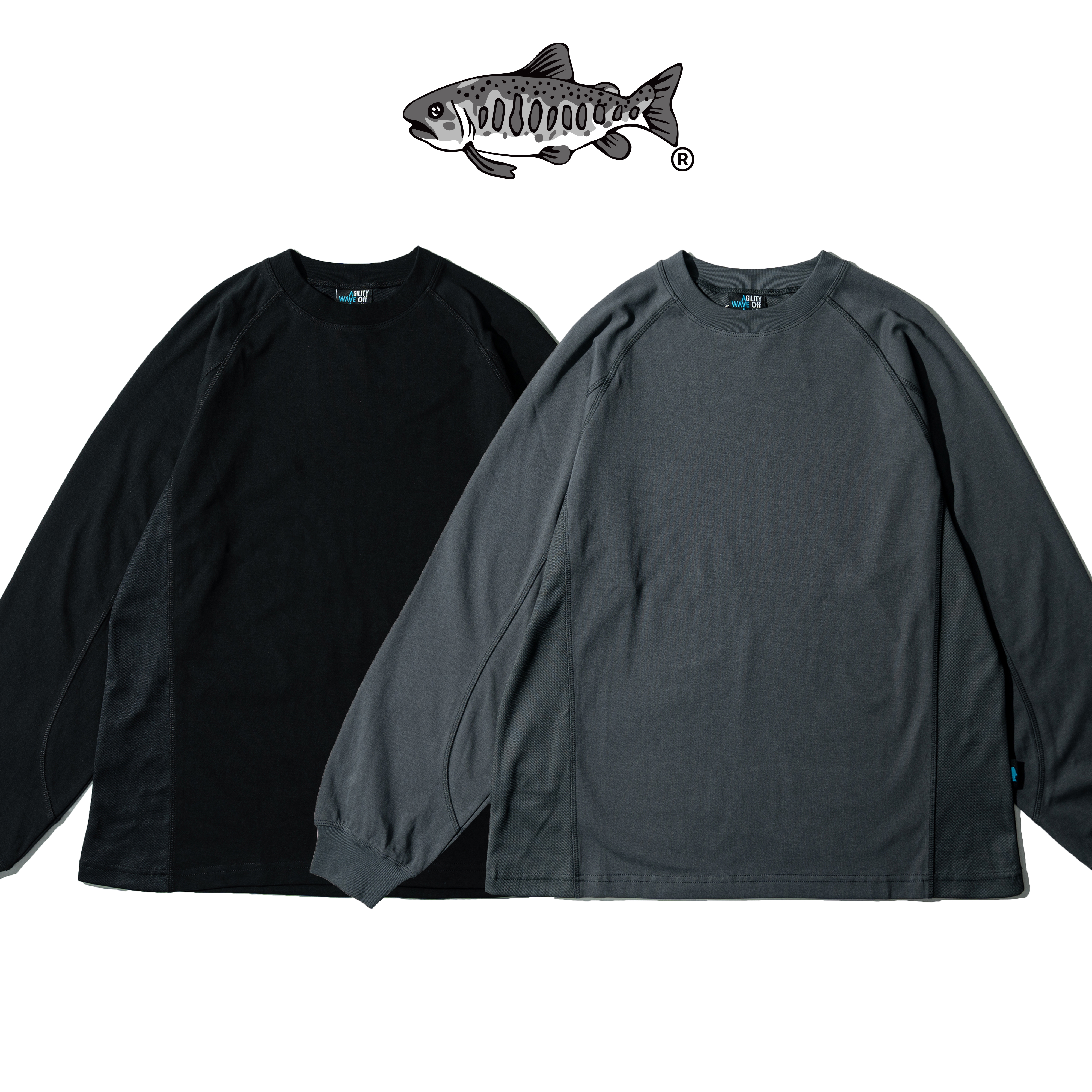 AGILITY x WAVE OFF / Tailored LS Tee 剪裁長袖Tee [AGW3]