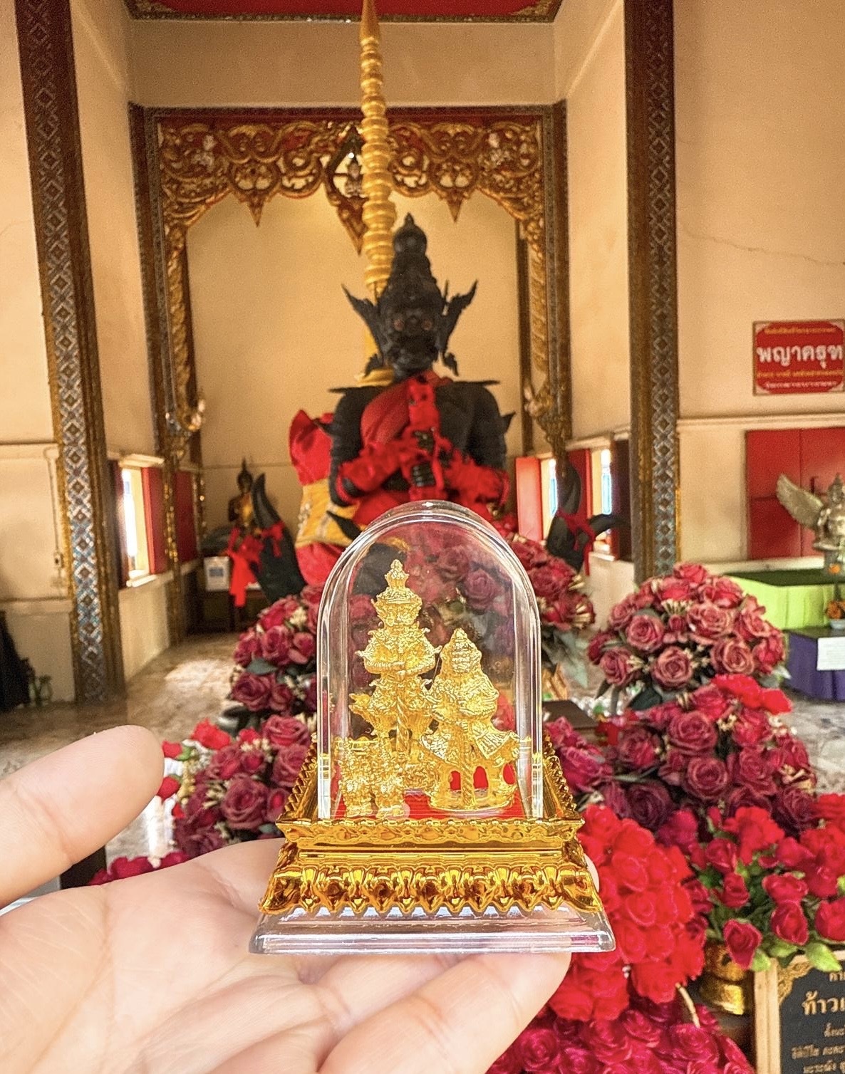 龍婆pu廟 開光供請 鬼王金身座