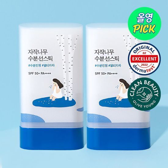 Round Lab Birch Moisture Sun Stick 19g(+19g) 防曬棒2枝裝