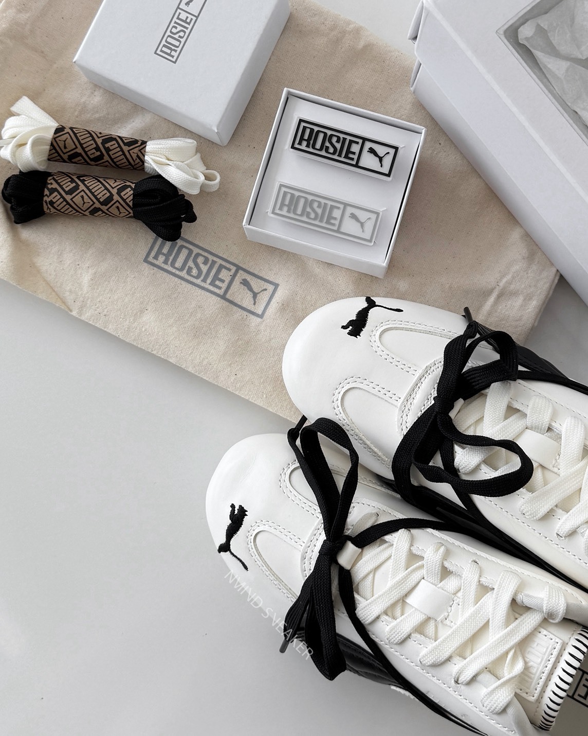 <快速出貨> Rosé x Puma Speedcat PRM 'Rosé White' 高級白 芭蕾聯名賽車鞋 朴彩英