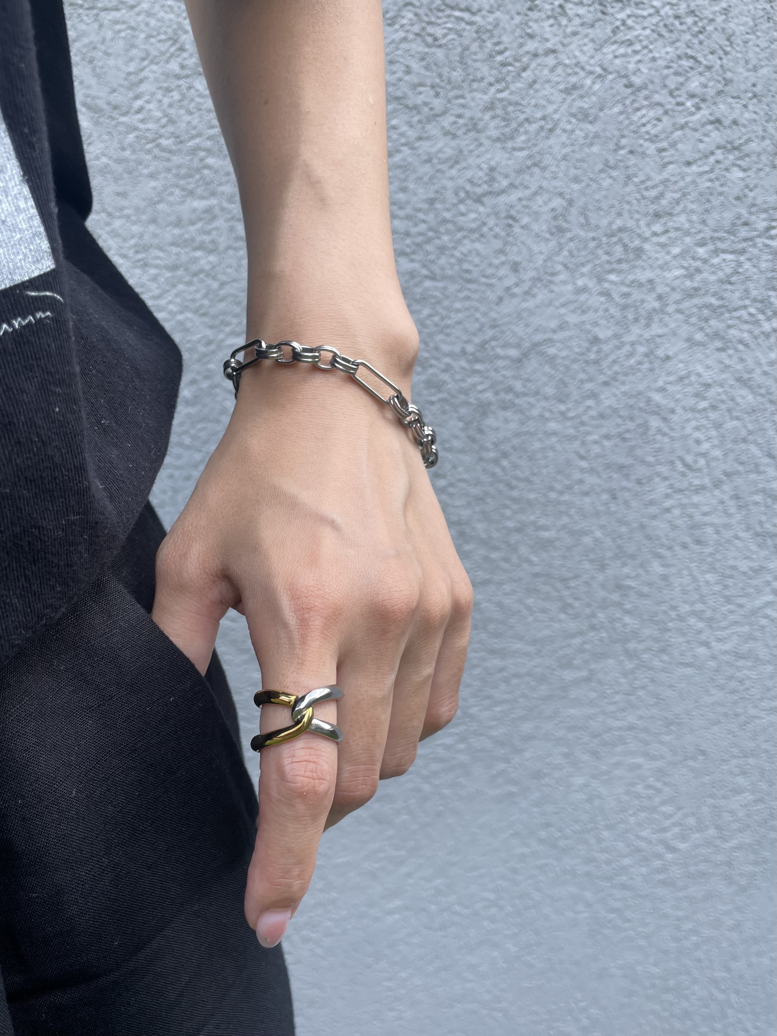 mix link bracelet