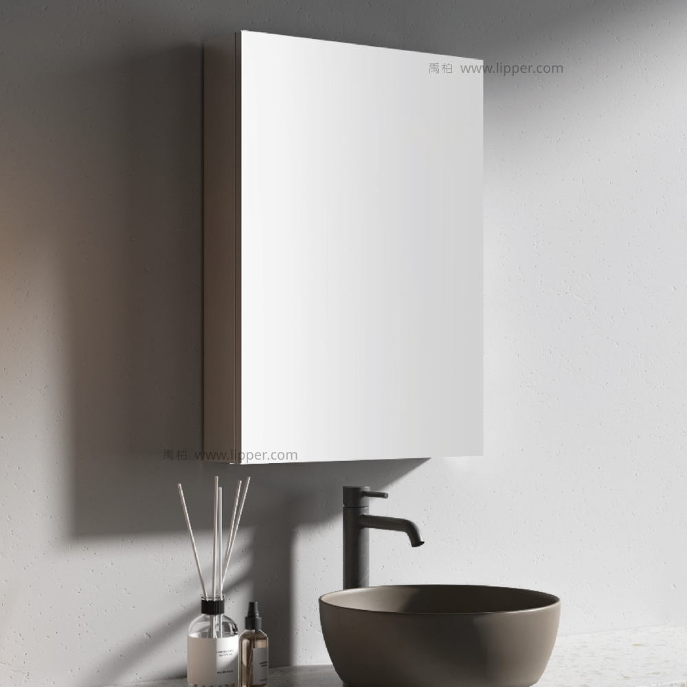 LIPPER 高清智能鋁合金單門鏡櫃(60cm) NGF102-R_NGF102-L