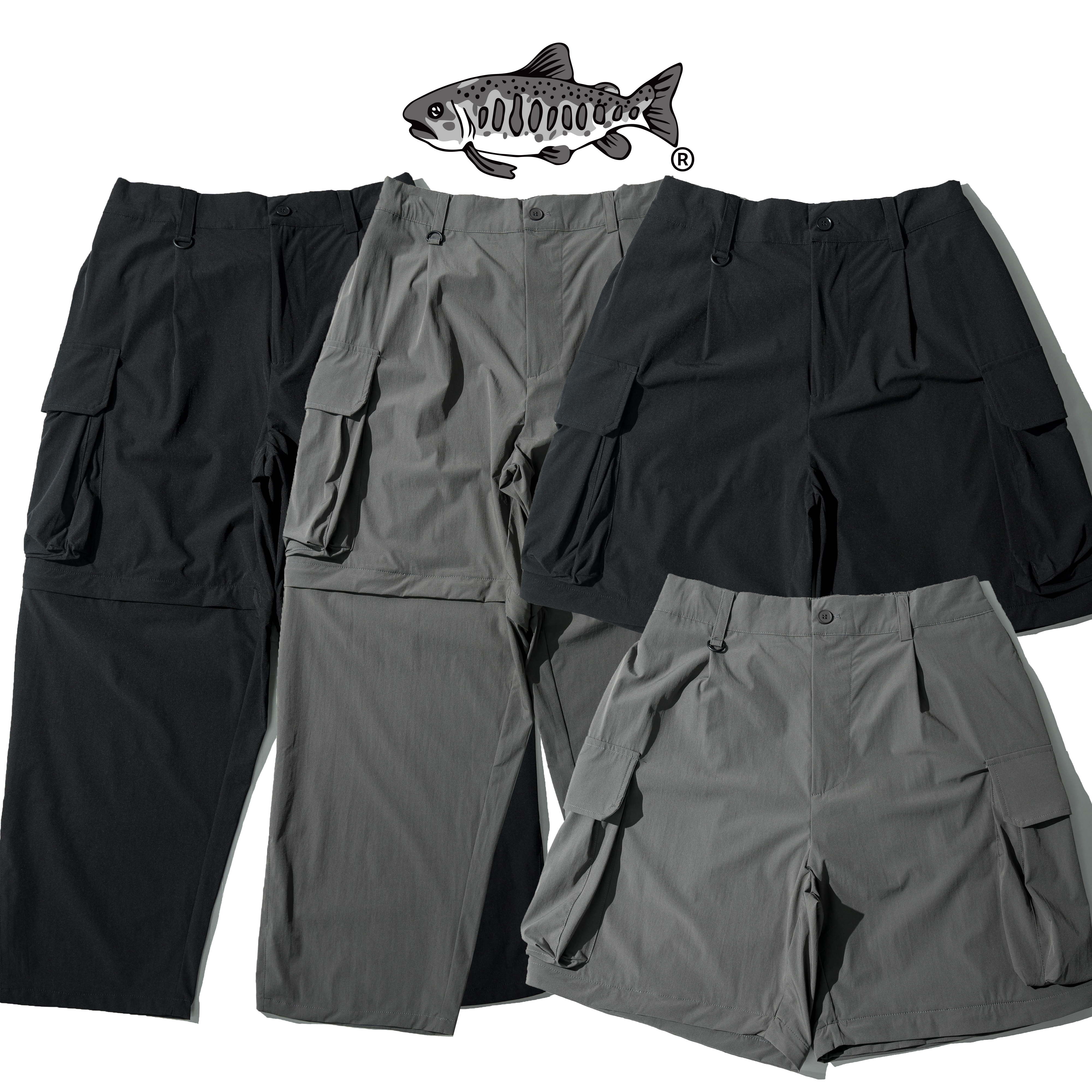 AGILITY x WAVE OFF / Detachable Pocket Pants 多口袋 可拆長褲 [AGW5]