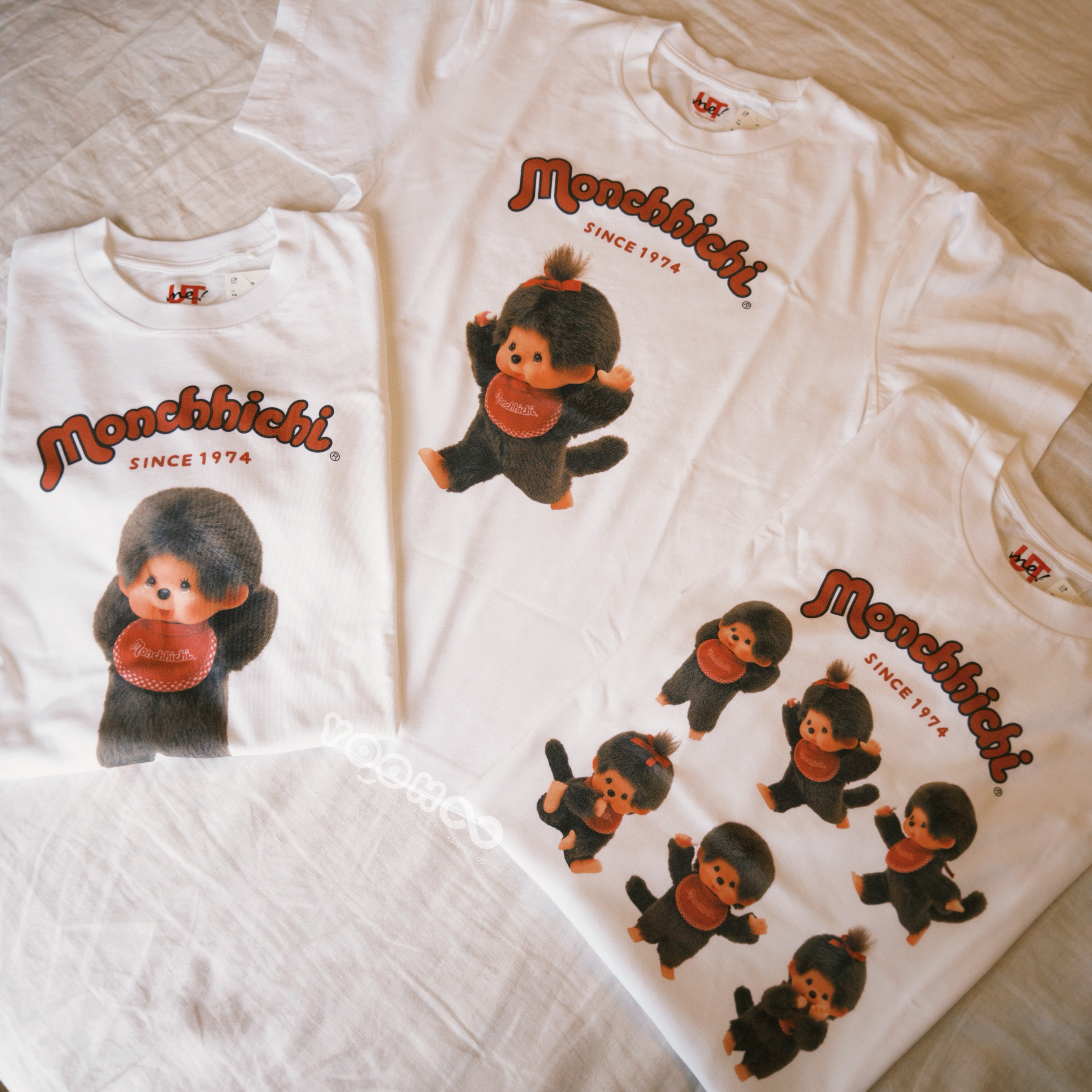 預購┃UNIQLO UT 夢奇奇 Monchhichi 短T