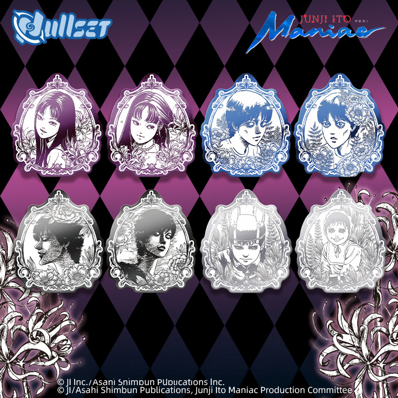 伊藤潤二狂熱金屬徽章(盲抽) 8款