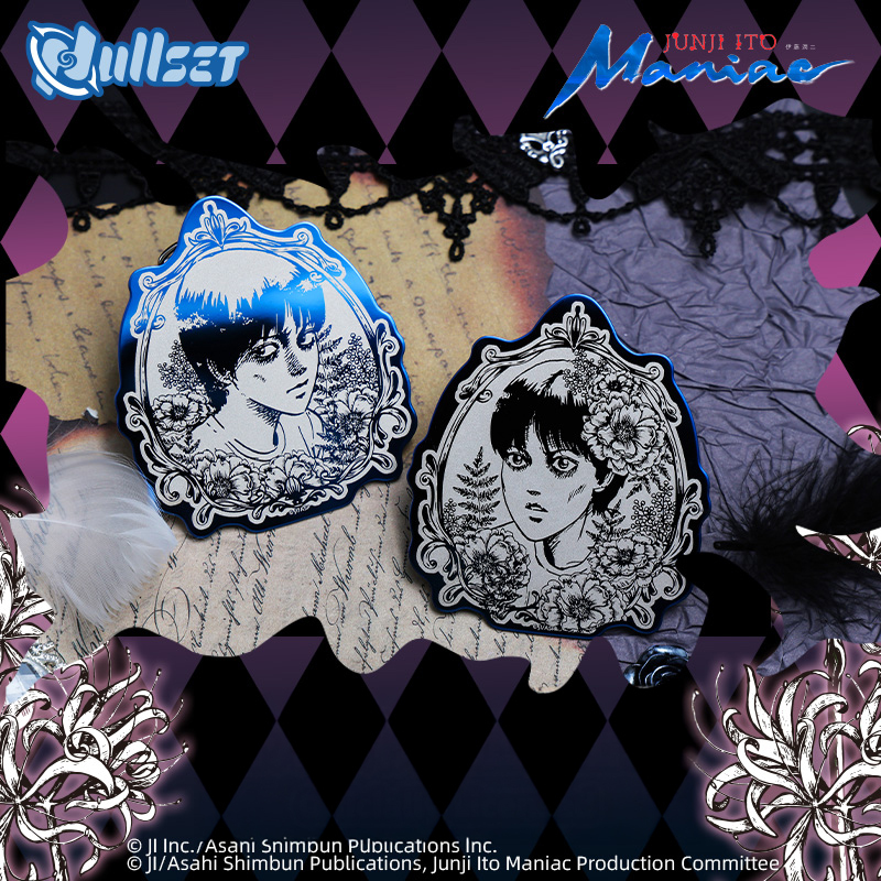 伊藤潤二狂熱金屬徽章(盲抽) 8款