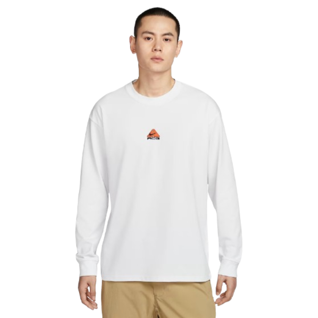 NIKE ACG Dri-FIT Lungs TEE 白橘 刺繡LOGO 薄長袖 DR7754-121 VIII