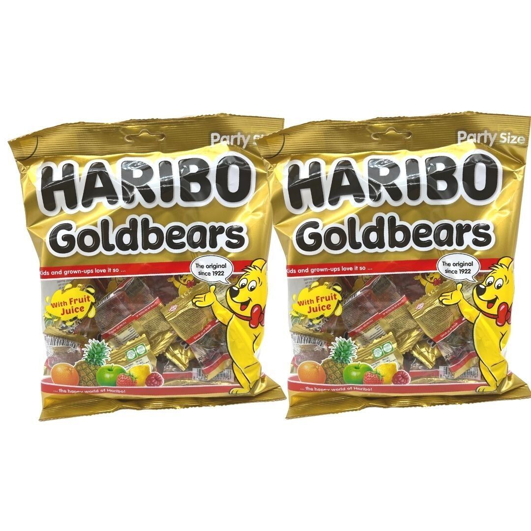 Haribo||HARIBO金熊迷你雜錦橡皮糖 200gX2