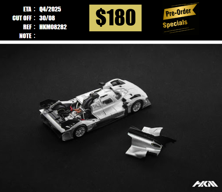 PO-$180 * HKM * 1:64 499P HYPERCAR 24 LEMANS RED #51 [OD28/08]