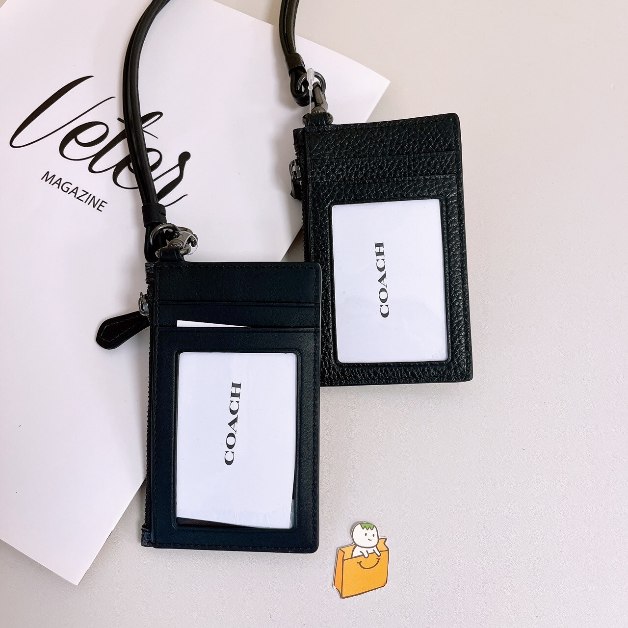 Zip Lanyard Card Case