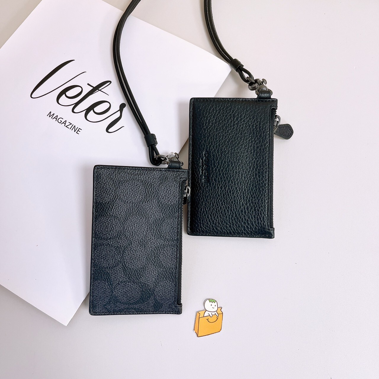 Zip Lanyard Card Case