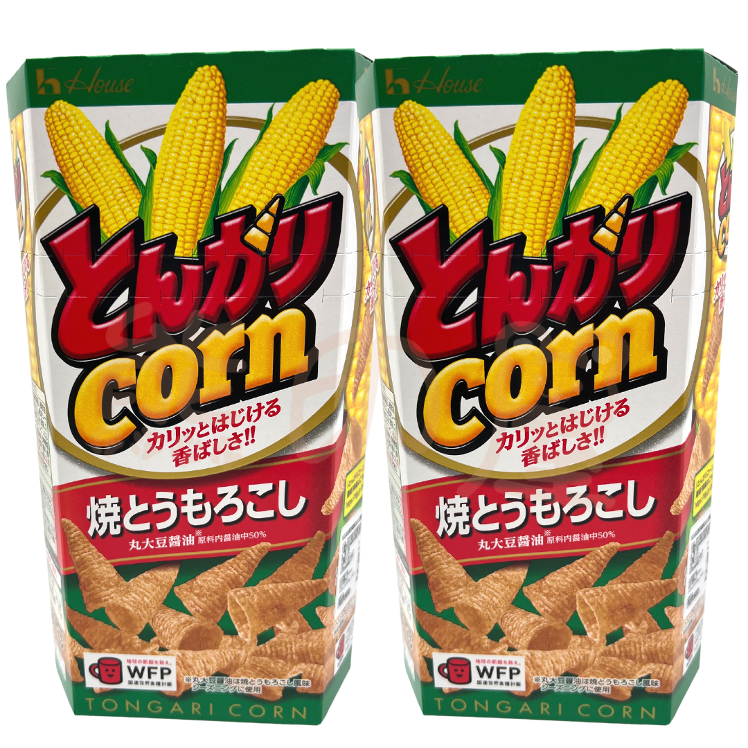 通加利粟米筒(粟米味) X 2盒 (綠) 到期日 2026-4-1