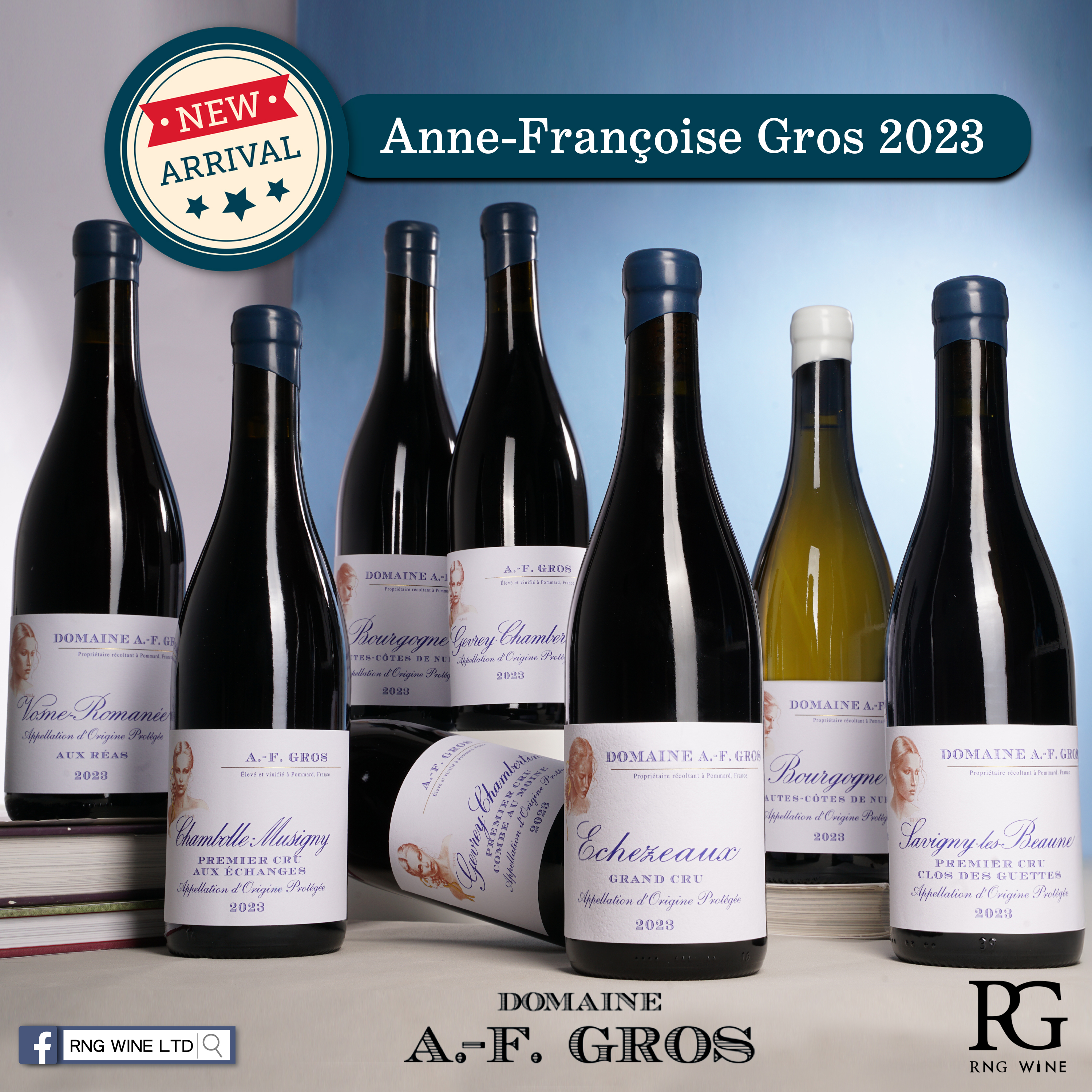 A.F. Gros Bourgogne Hautes Cotes de Nuits Rouge 2023