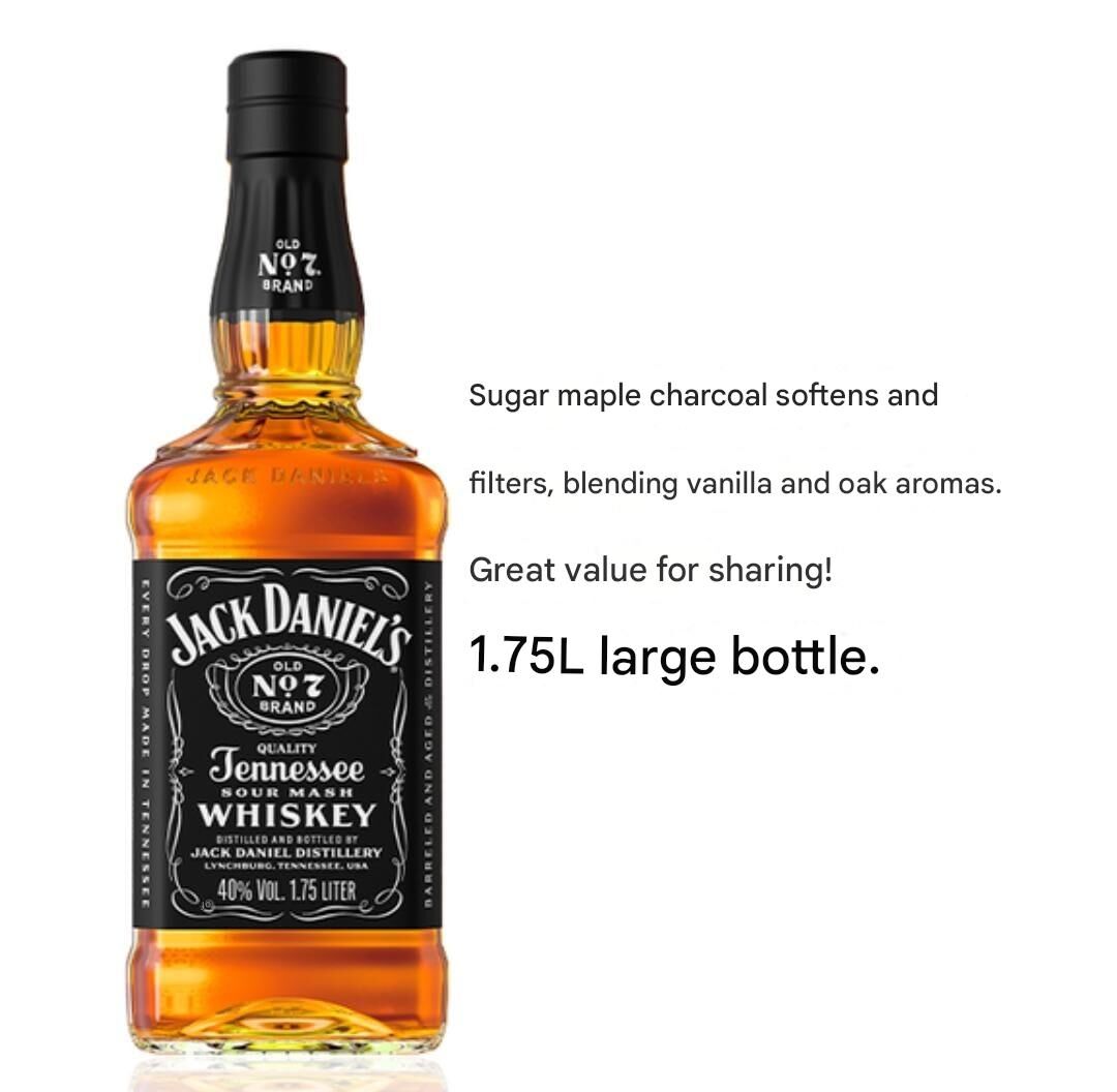 Jack Daniel's - Old No. 7 Tennessee Sour Mash Whiskey 1.75L
