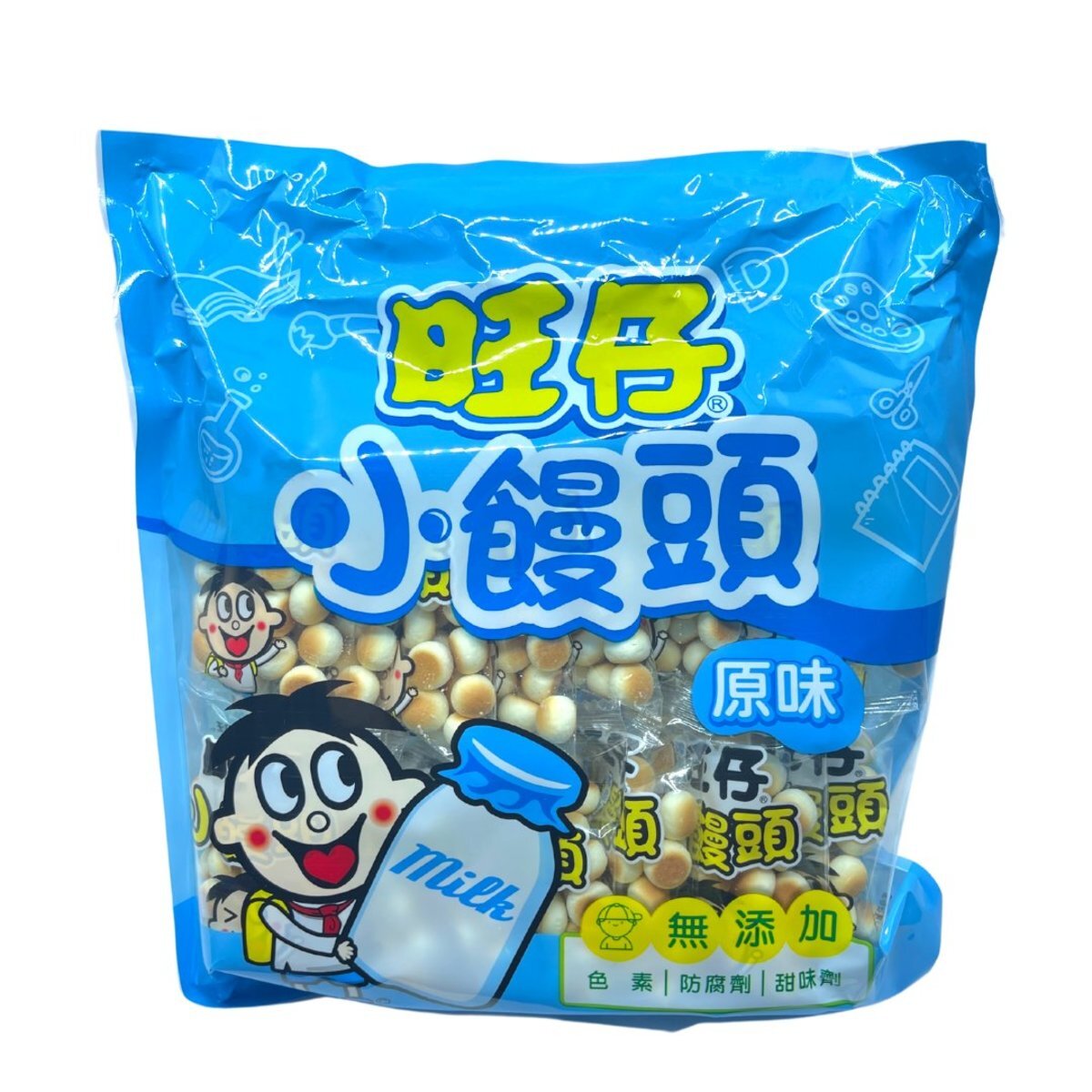 台灣旺旺小饅頭(原味) 320g (16小包獨立包裝)