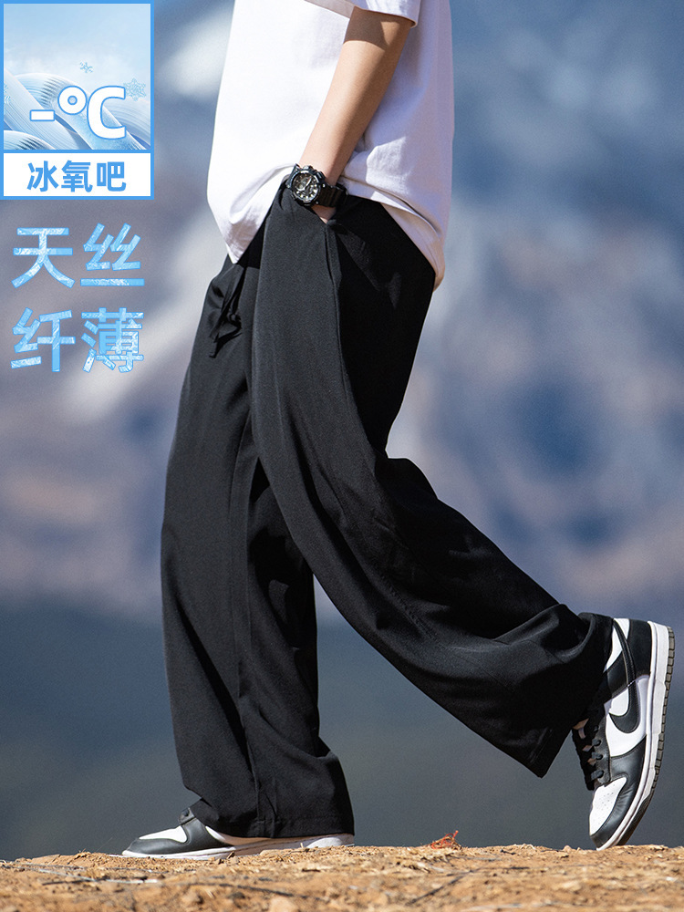 輕薄涼感抗皺日系工裝長褲 L2280