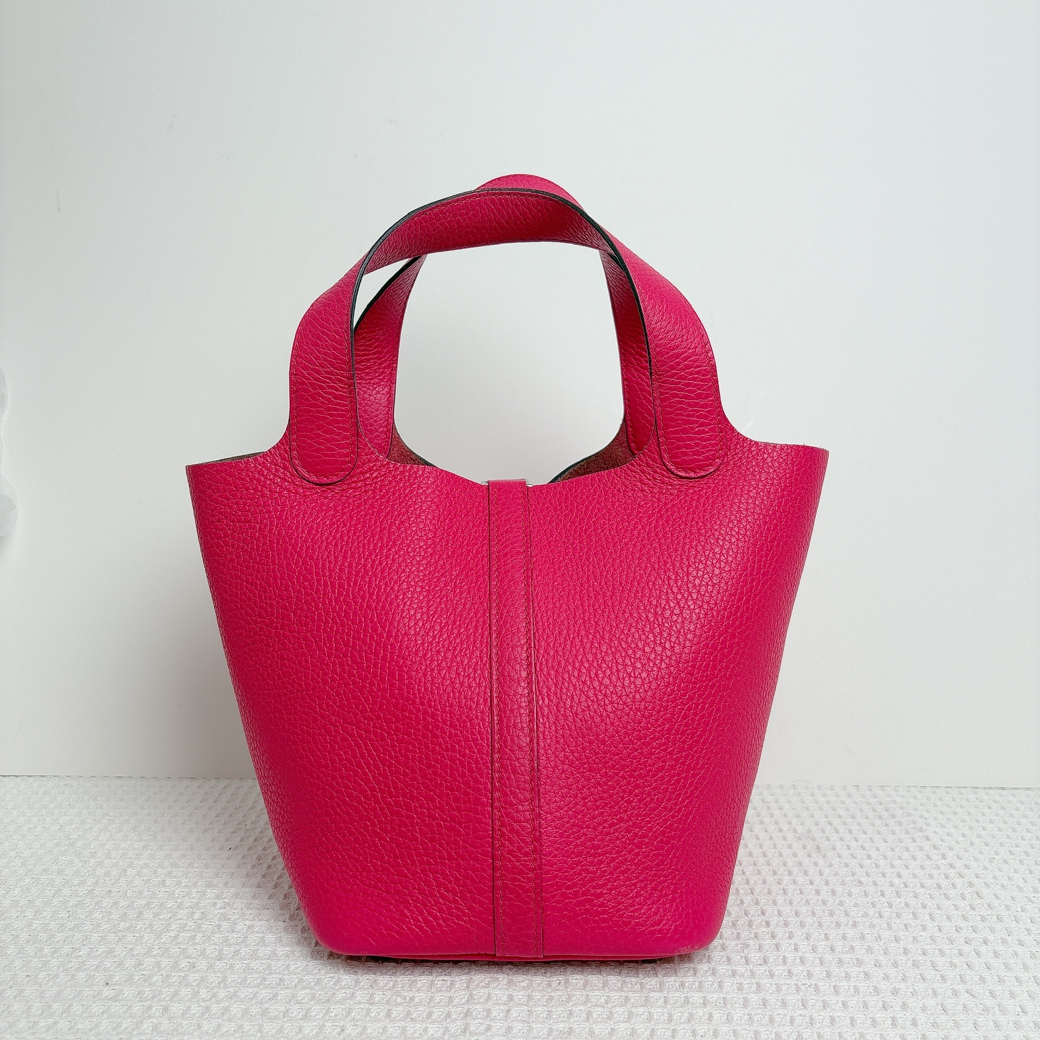 Hermes Picotin 18 - Rose Mexico / Shw
