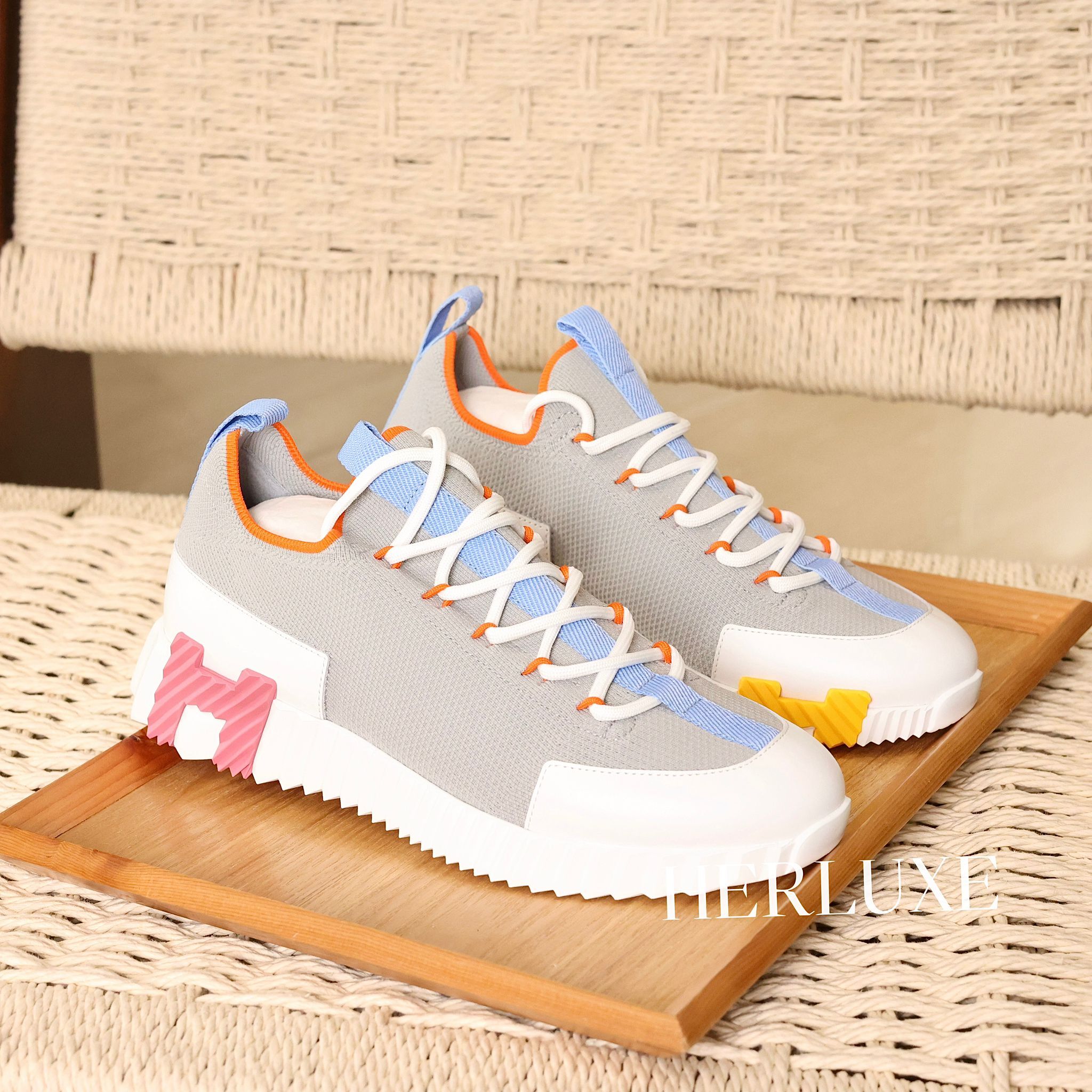 Lift slip-on sneaker multicolore / gris quartz (可預訂size)