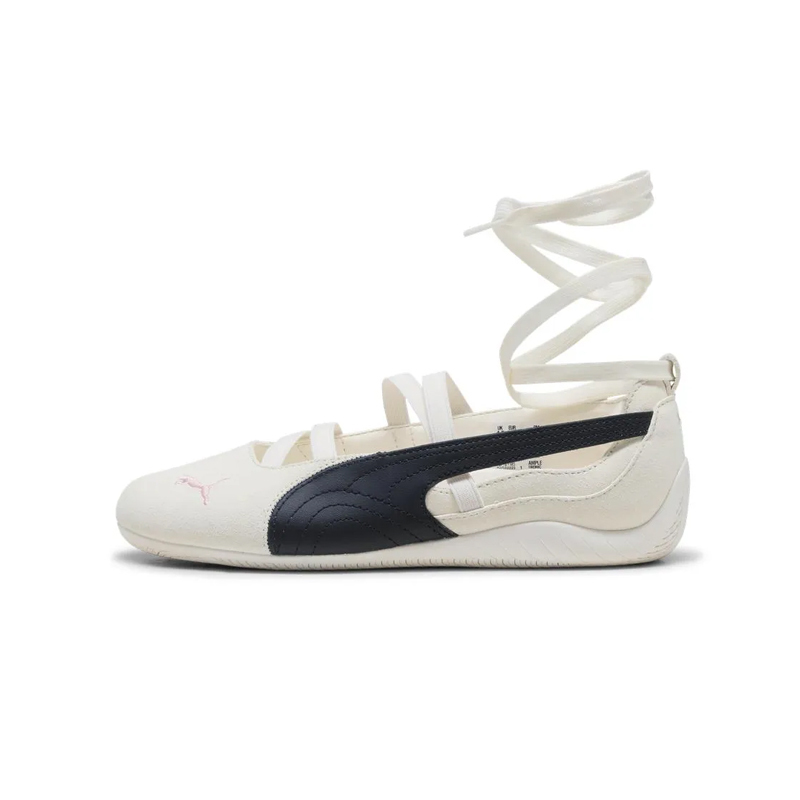 PUMA x ROSÉ Speedcat Ballet SD 聯名款 休閒鞋 女鞋 米黑 40439501 [台灣現貨]