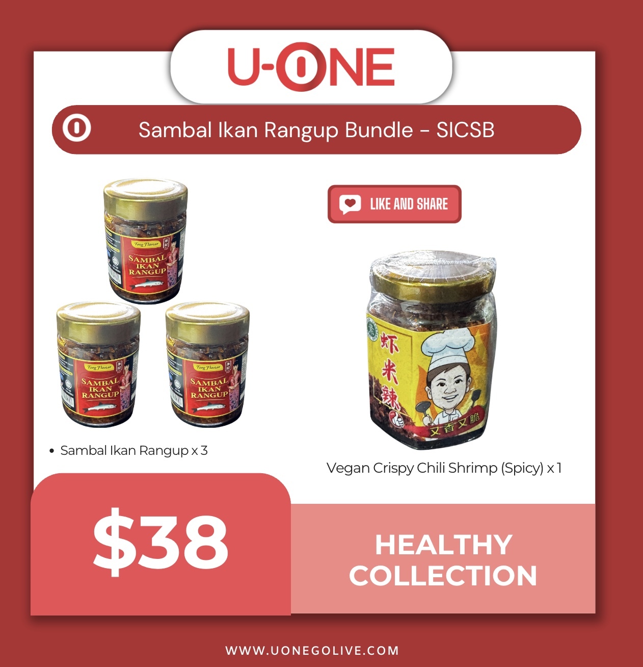 Sambal Ikan Rangup Bundle - SICSB