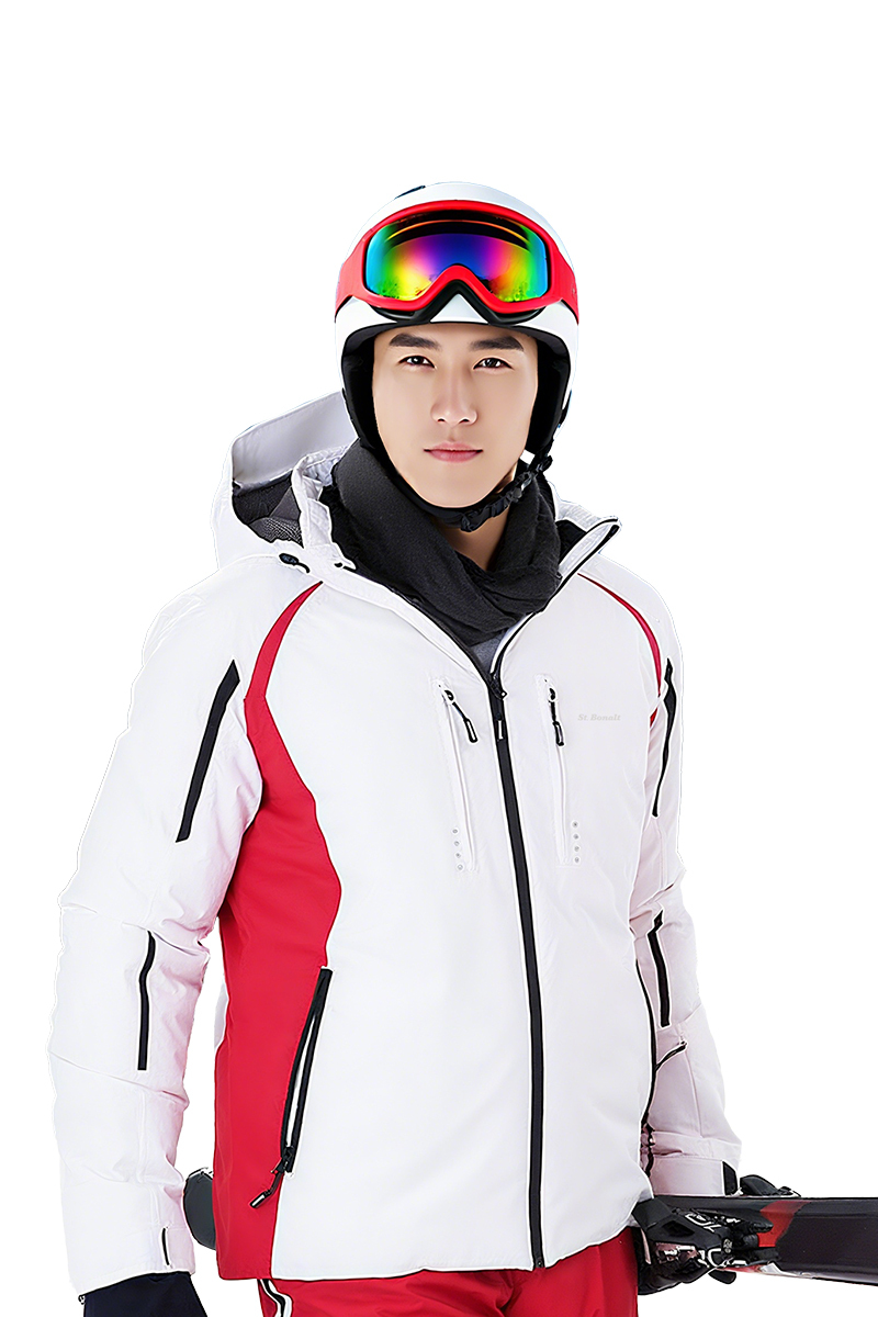 時尚純色防水防風 保暖雪服外套│男款 FM9006 (雪衣 滑雪服 滑雪配備)