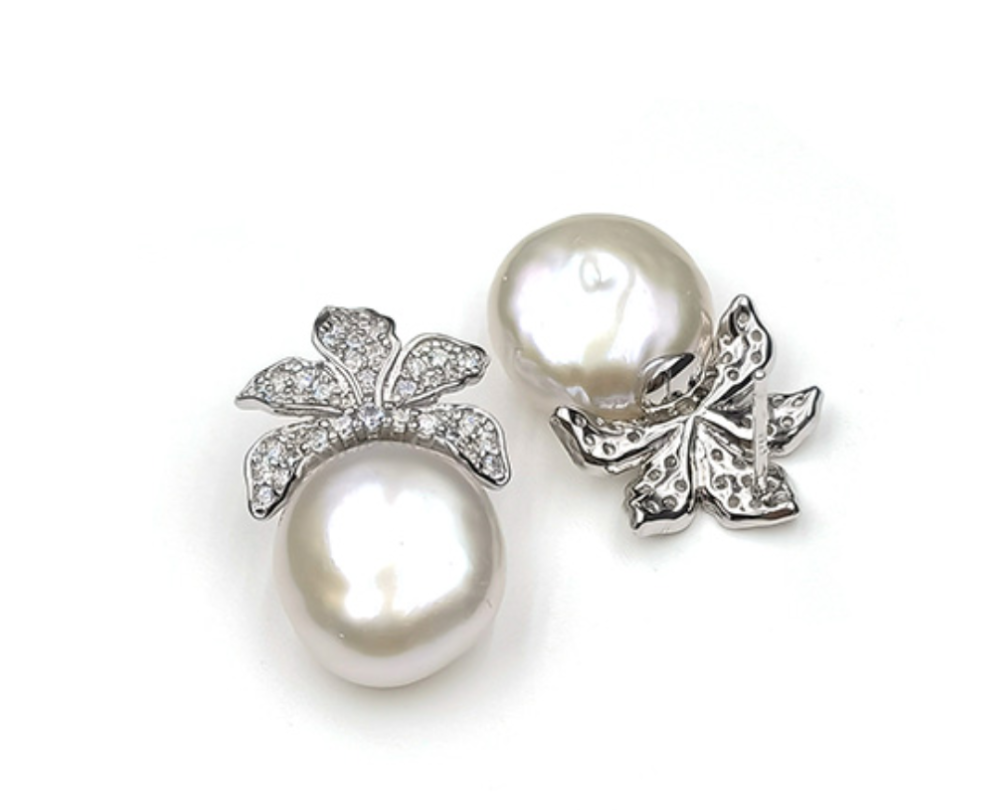 【直播】LL082819 S925銀 巴洛克珍珠耳環(SPE0730002)