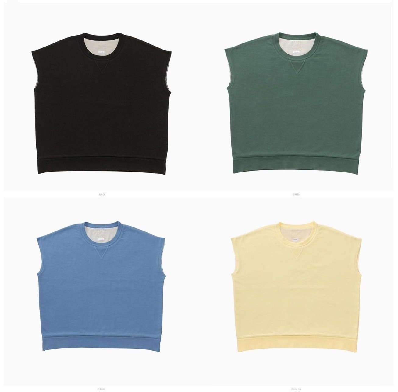 RE-STOCK: VISVIM MONDO DUAL SWEAT S/L DMGD - PRE ORDER ITEM (預訂中)