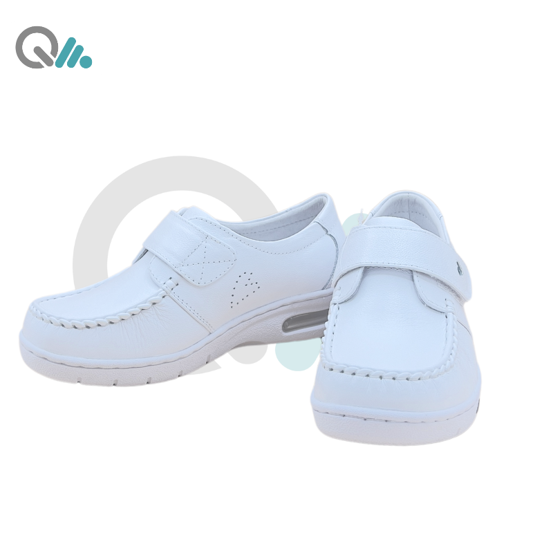 真皮魔術貼護士鞋 (台灣製造)